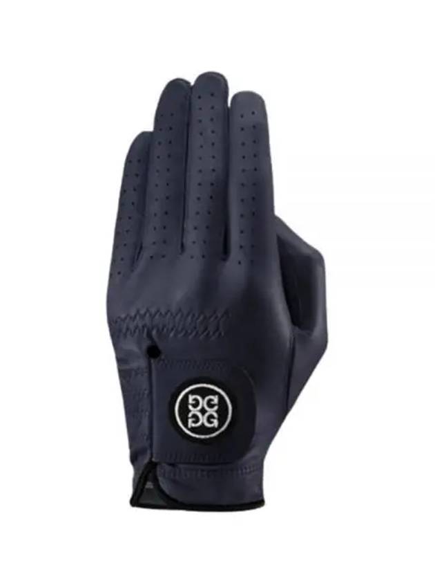 Circle GS Logo Leather Golf Gloves Navy - G/FORE - BALAAN 2