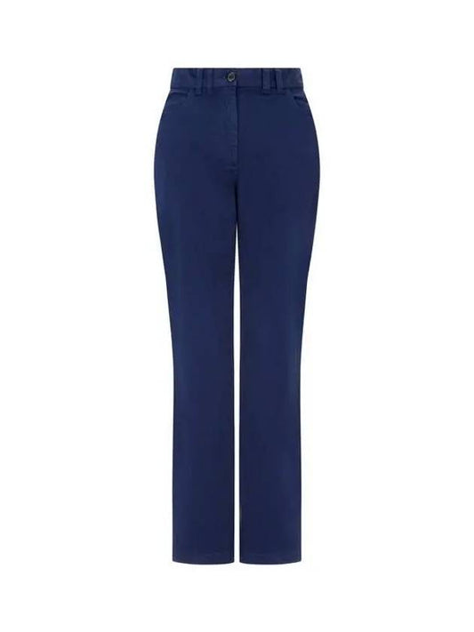 30 9 29 PS Women s Back Patch Easy Cotton Pants Light Navy - PAUL SMITH - BALAAN 1