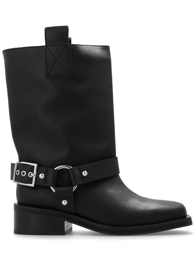 Ganni Biker Boots, Women's, Black - GANNI - BALAAN 1