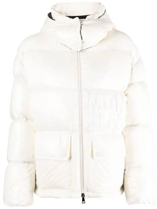 Applique Logo Abbaye Women s Down Jacket 1A00039 5963V 034 - MONCLER - BALAAN 2