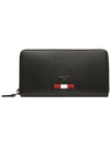 Long Wallet BALEN MYF106 BLACK Men's Long Wallet - BALLY - BALAAN 1