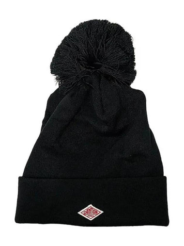 DTH0117 AWR BLACK FOAM BEANIE KNIT HAT - DANTON - BALAAN 1