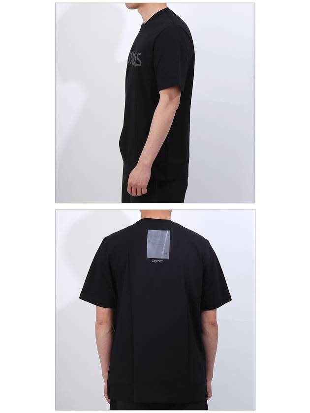 Printed short sleeve t shirt black - OAMC - BALAAN 4