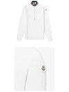 9F00001 M1131 002 CICLISTA High neck half zip-up ivory men's knit TLS - MONCLER - BALAAN 5