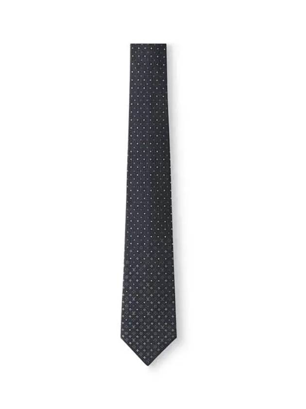 Monogram Gradient Dots Tie Dark Blue Grey - LOUIS VUITTON - BALAAN 2