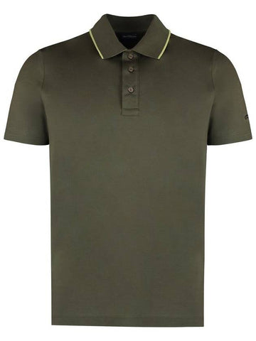 Paul & Shark Short Sleeve Cotton Polo Shirt - PAUL & SHARK - BALAAN 1