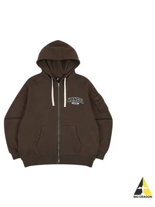 College Varsity Zip up 5132 Brown - KANGOL - BALAAN 1