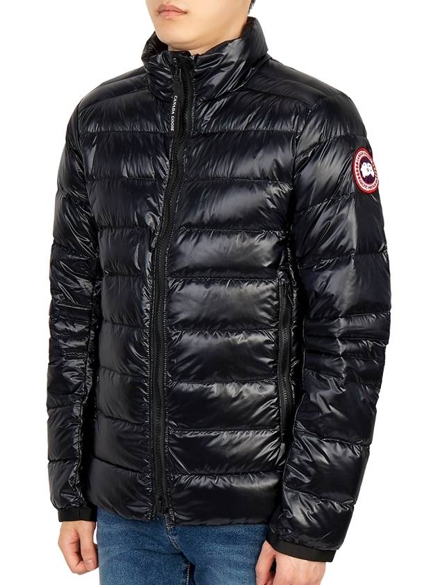 Crofton Quilting Down Padding Jacket Black - CANADA GOOSE - BALAAN 4