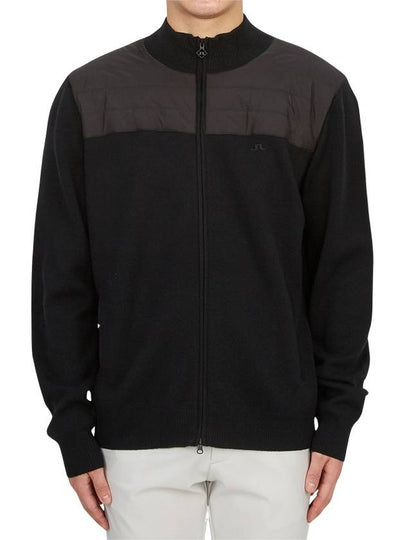 Bridge Hybrid Knit Sweater Black - J.LINDEBERG - BALAAN 2