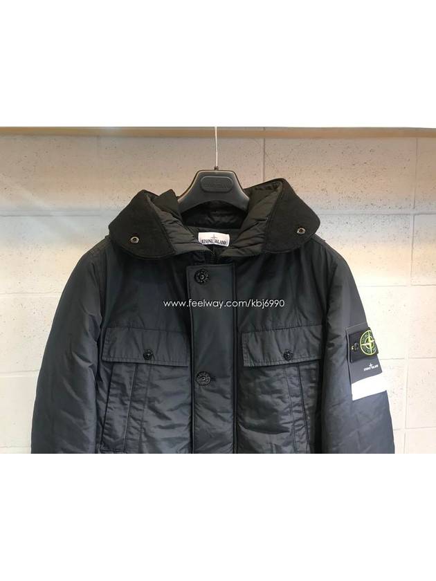 Micro Reps Wappen Padding Black - STONE ISLAND - BALAAN 4