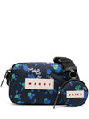 Logo Patch Shoulder Bag Navy - MARNI - BALAAN 1