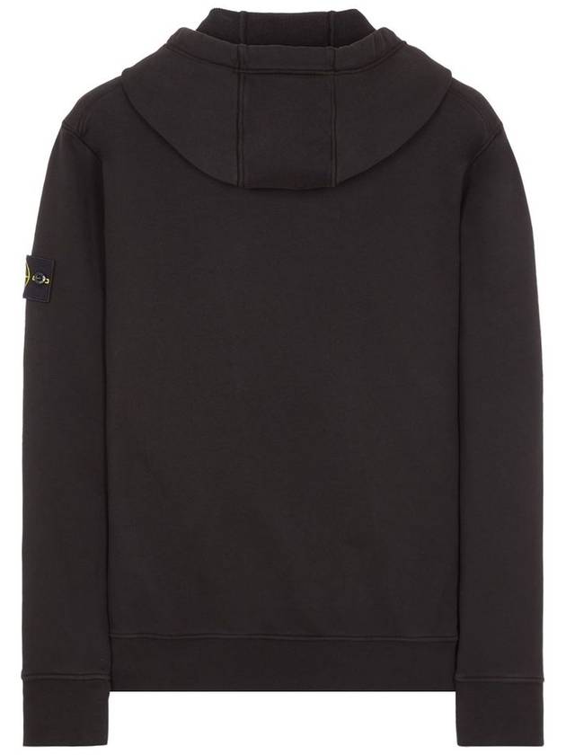 Signature Logo Patch Hoodie Black - STONE ISLAND - BALAAN 3