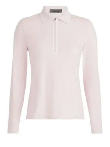 GFORE SILKY TECH NYLON QUARTER ZIP POLO GLP000001 BLUSH Women - G/FORE - BALAAN 1