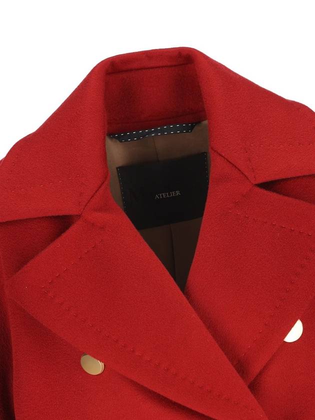 MAX MARA - ATELIER Coats Red - MAX MARA - BALAAN 3