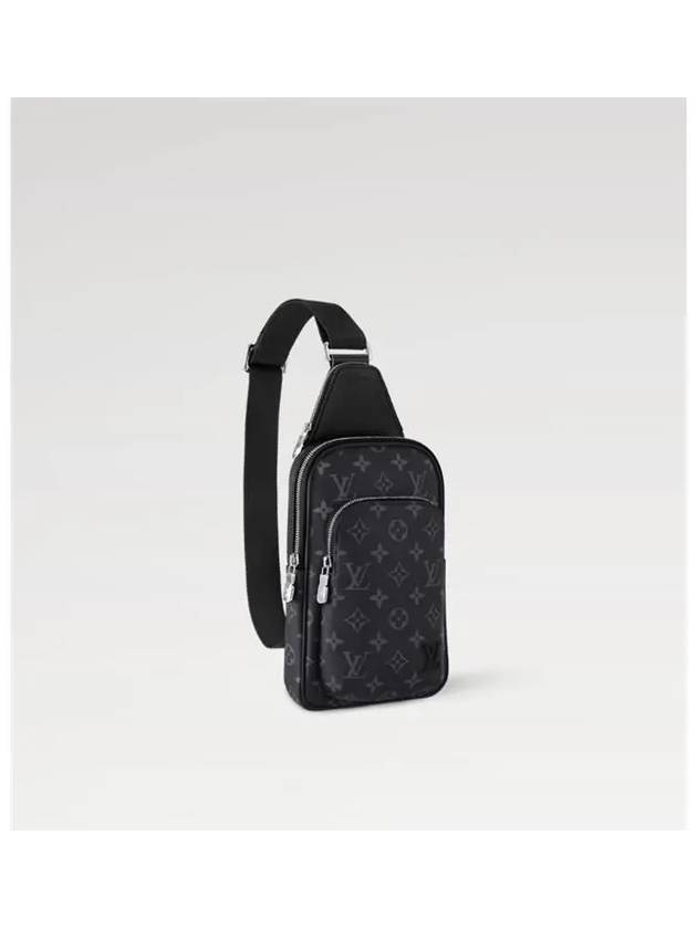 Avenue PM Sling Bag Black - LOUIS VUITTON - BALAAN 3