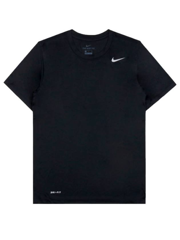 Legend 2.0 Short Sleeve T-Shirt Black - NIKE - BALAAN 1