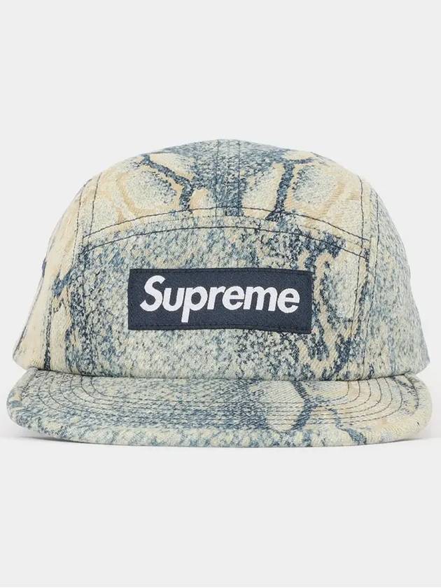 Patch Logo Denim Camp Cap FW24H37 SNAKE - SUPREME - BALAAN 3