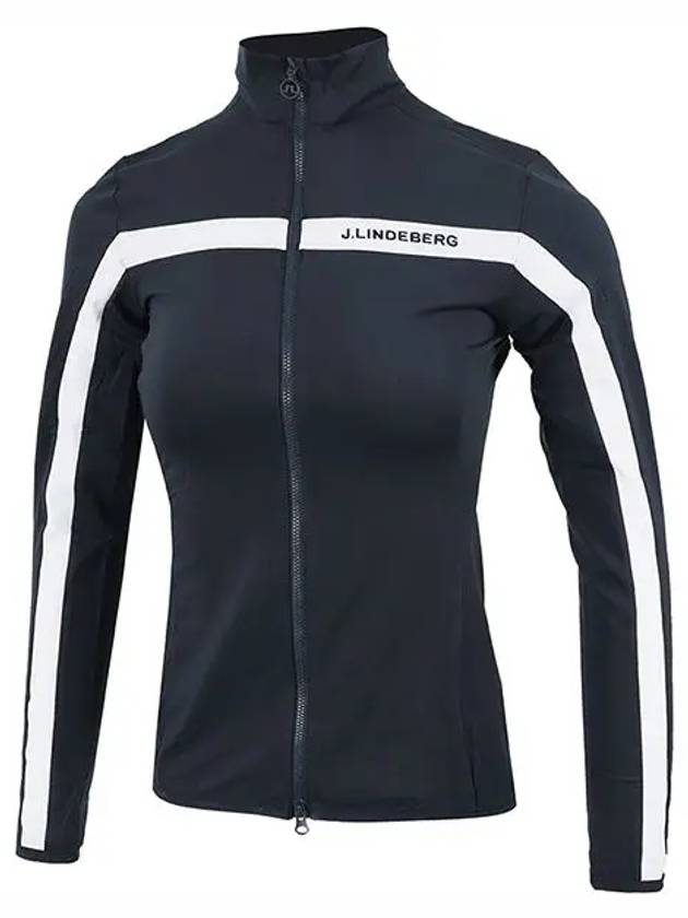 Janice Full Zip-up Jacket Navy - J.LINDEBERG - BALAAN 3