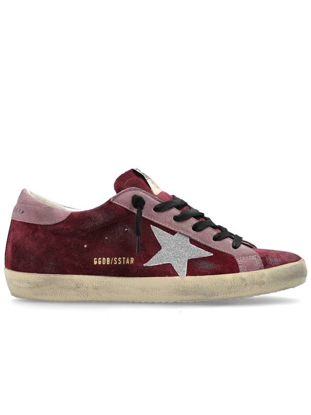 Golden Goose Sneakers Super-Star Classic With List, Women's, Burgundy - GOLDEN GOOSE - BALAAN 1