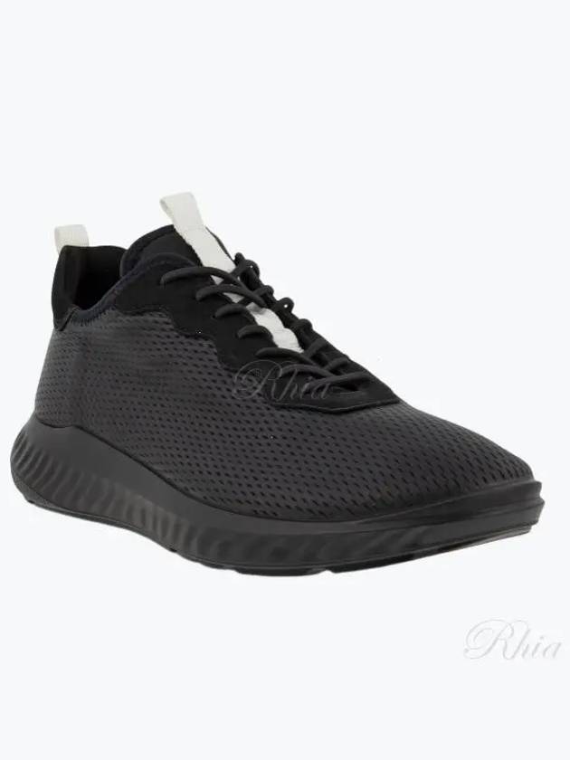 ATH 1FM Low Top Sneakers Black - ECCO - BALAAN 2