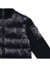 Men s Tricot Wool Padded Cardigan 9B00020 M1131 999 - MONCLER - BALAAN 4