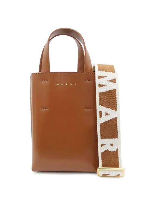 Nano Museo Tote Bag Bag Brown - MARNI - BALAAN 3