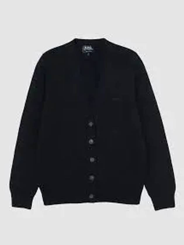 Louisa Wool Cardigan Black - A.P.C. - BALAAN 2