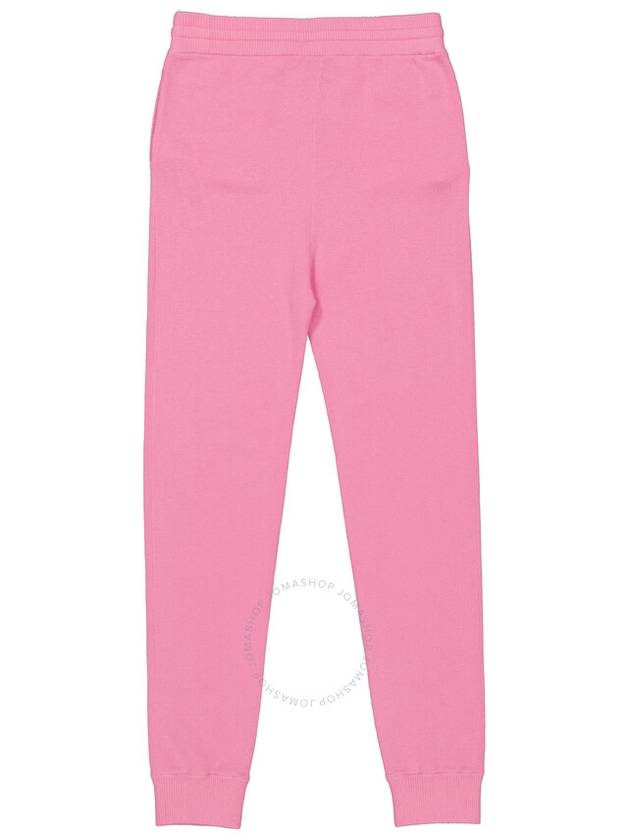 Burberry Girls Bubblegum Pink Cashmere Thomas Bear Sweatpants, Size 12Y - BURBERRY - BALAAN 2