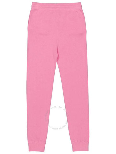 Burberry Girls Bubblegum Pink Cashmere Thomas Bear Sweatpants, Size 12Y - BURBERRY - BALAAN 2