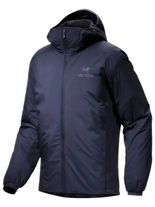 Atom Logo Hooded Track Jacket Navy - ARC'TERYX - BALAAN 2