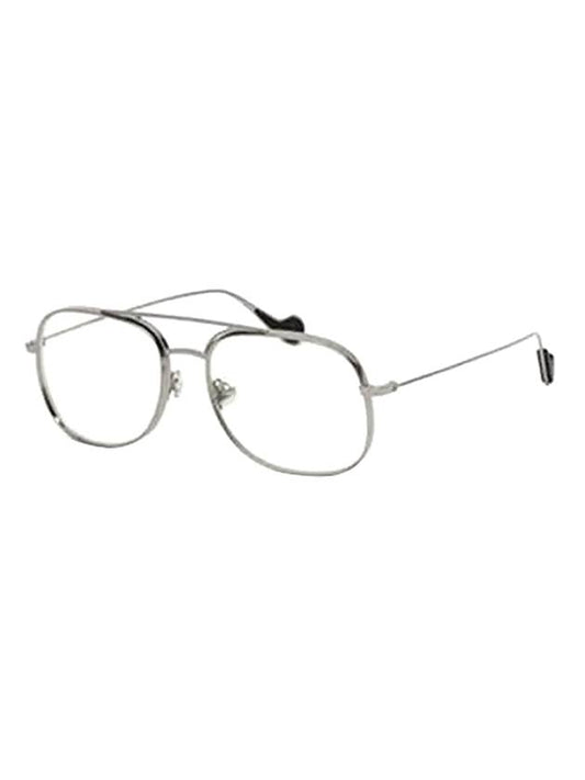 Eyewear Clear Lens Eyeglasses Silver - MONCLER - BALAAN 1