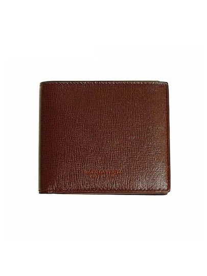 Logo Leather Half Wallet Brown - BOTTEGA VENETA - BALAAN 2