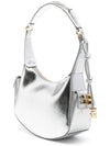 Swing Metallic Shoulder Bag Silver - GANNI - BALAAN 5