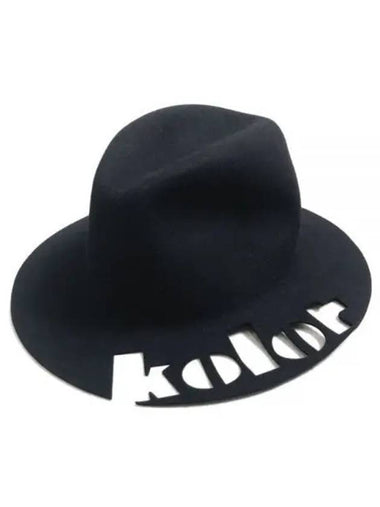 22WCM A03503 C Accessory Logo Fedora - KOLOR - BALAAN 1