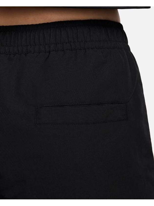 Sportswear Everything Woven Mid-Rise Open Hem Track Pants Black - NIKE - BALAAN 6