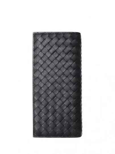 Intrecciato Continental Long Wallet Black - BOTTEGA VENETA - BALAAN 2