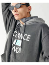 Unisex BAMXHD Basket Sweat Hoodie Mix Charcoal - CHANCE'S NOI - BALAAN 7