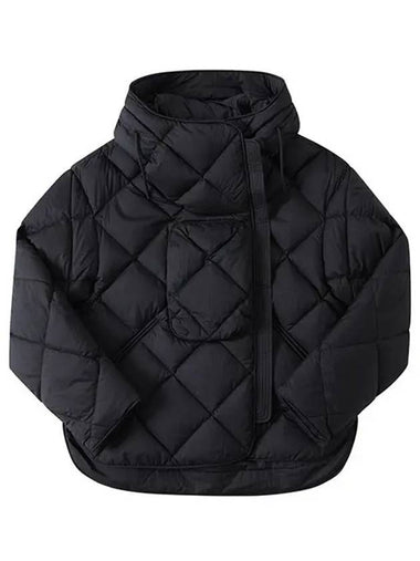 Yankyenki ATTI JACKET MICRO BLACK Arti diamond quilting goose down women s padding - IENKI IENKI - BALAAN 1