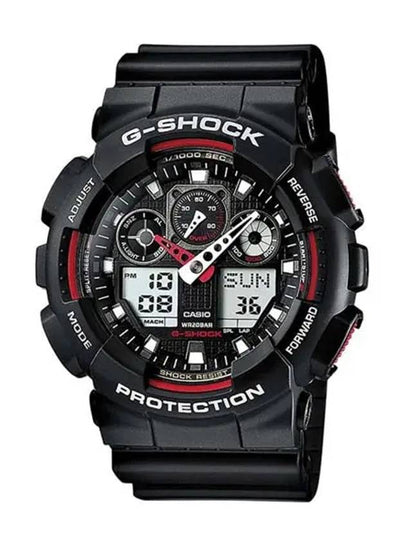 Electronic Wrist Watch Big Face Anacombi GA 100 1A4NDR - G-SHOCK - BALAAN 2