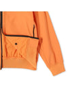 Wappen Patch Soft Shell Hooded Jacket Orange - STONE ISLAND - BALAAN 3