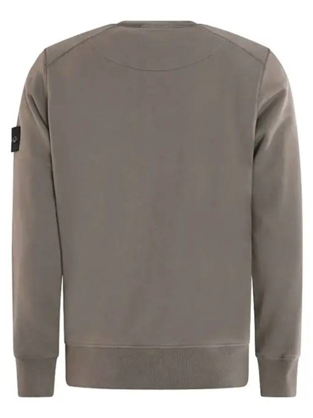 Wappen Patch Garment Dyed Sweatshirt Grey - STONE ISLAND - BALAAN 3