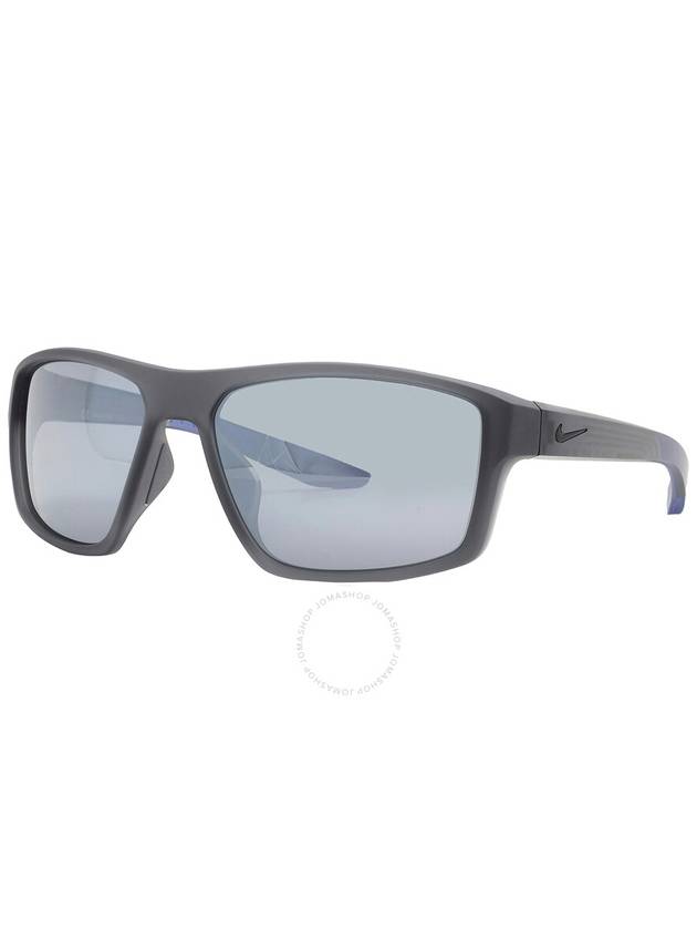 Nike Silver Flash Rectangular Unisex Sunglasses NIKE BRAZEN FURY DC 3294 021 60 - NIKE - BALAAN 2