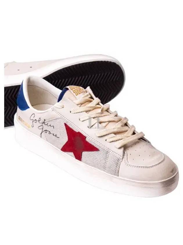 Stardan Blue Top Low Top Sneakers Ivory - GOLDEN GOOSE - BALAAN 2