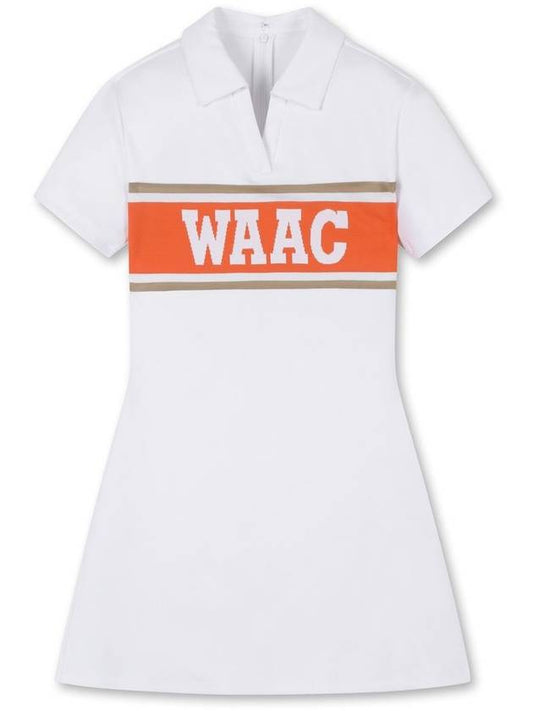 Women ATHLETIC Logo Block Jersey Dress - WAAC - BALAAN 1