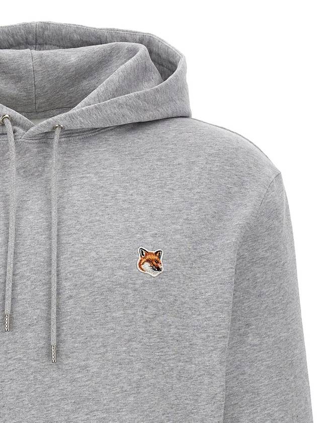 Fox Head Patch Regular Hoodie Grey - MAISON KITSUNE - BALAAN 4