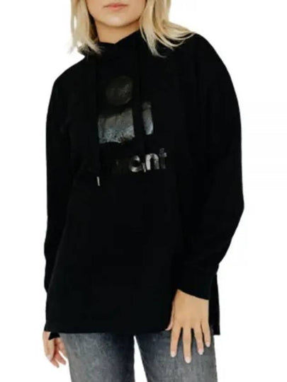 Marly Logo Hoodie Black - ISABEL MARANT - BALAAN 2