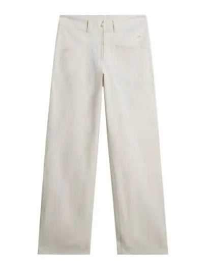 Juna Straight Fit Pants Moonbeam - J.LINDEBERG - BALAAN 2