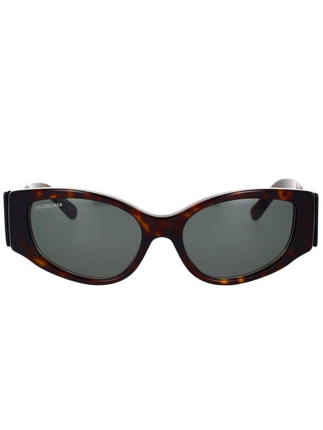 Eyewear Logo Print Biker Sunglasses BB0258S - BALENCIAGA - BALAAN 2