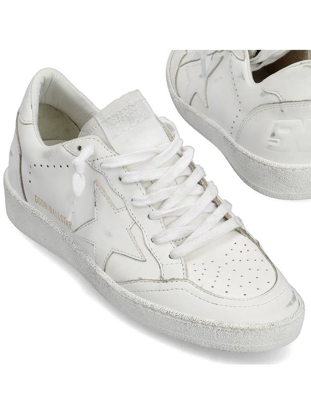 Ball Star Leather Low Top Sneakers White - GOLDEN GOOSE - BALAAN 2