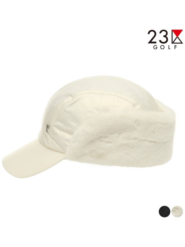 golf women padded fur hat - 23KU - BALAAN 1